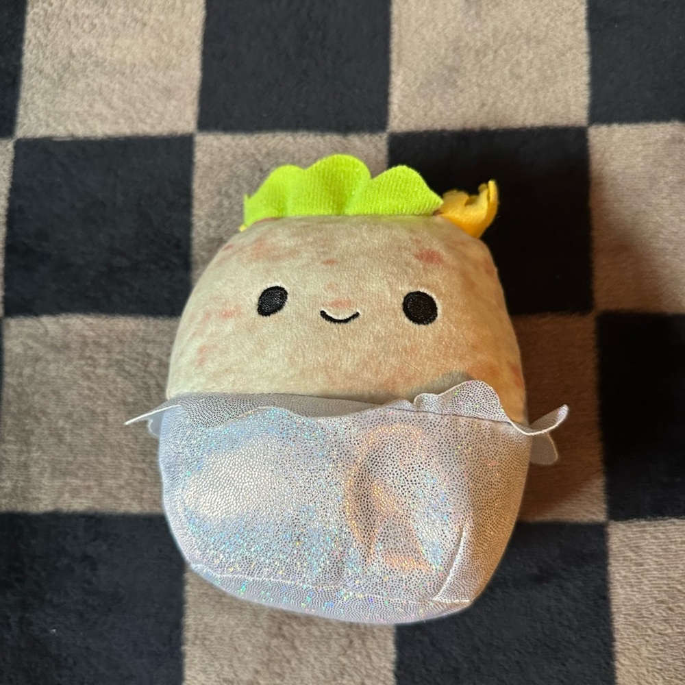 Bernardo the burrito small 5” squishmallow without tags